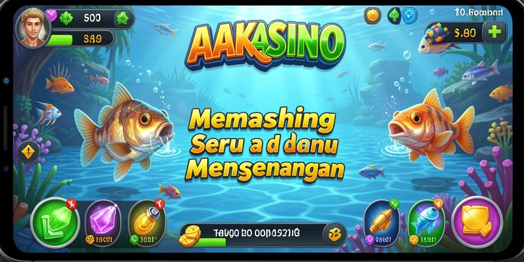 Tampilan gameplay AAKASINO yang menarik dan menyenangkan.