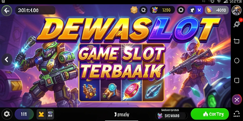 Screenshot gameplay DEWASLOT yang menunjukkan aksi seru permainan slot.