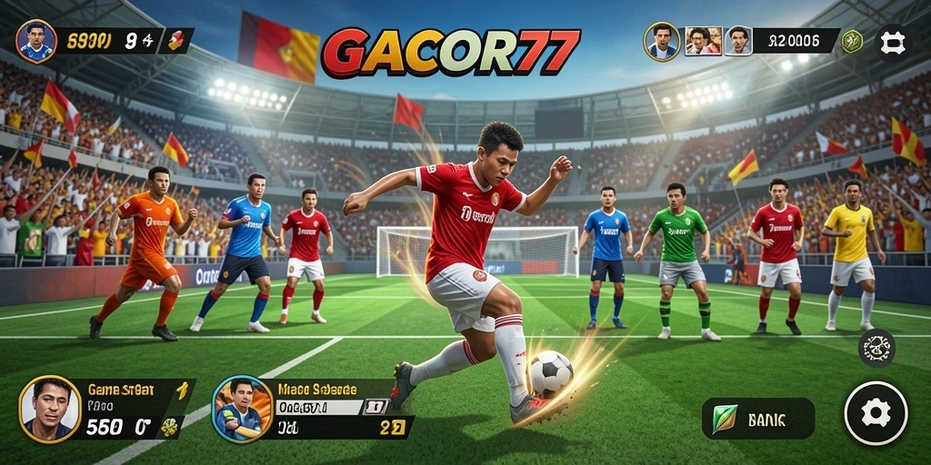 Tampilan menarik dari gameplay seru GACOR77 di olahraga.