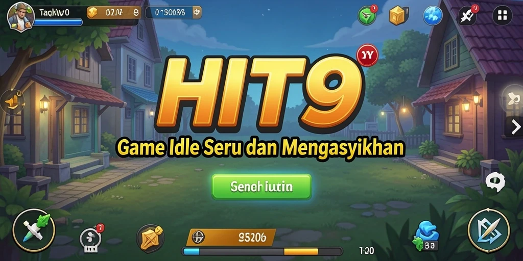 Gameplay seru dan santai dalam HIT9 dengan elemen Idle.
