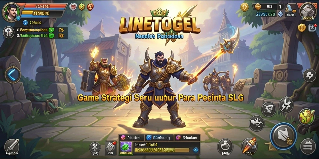 Tampilan gameplay menarik dari LINETOGEL dengan elemen strategi.