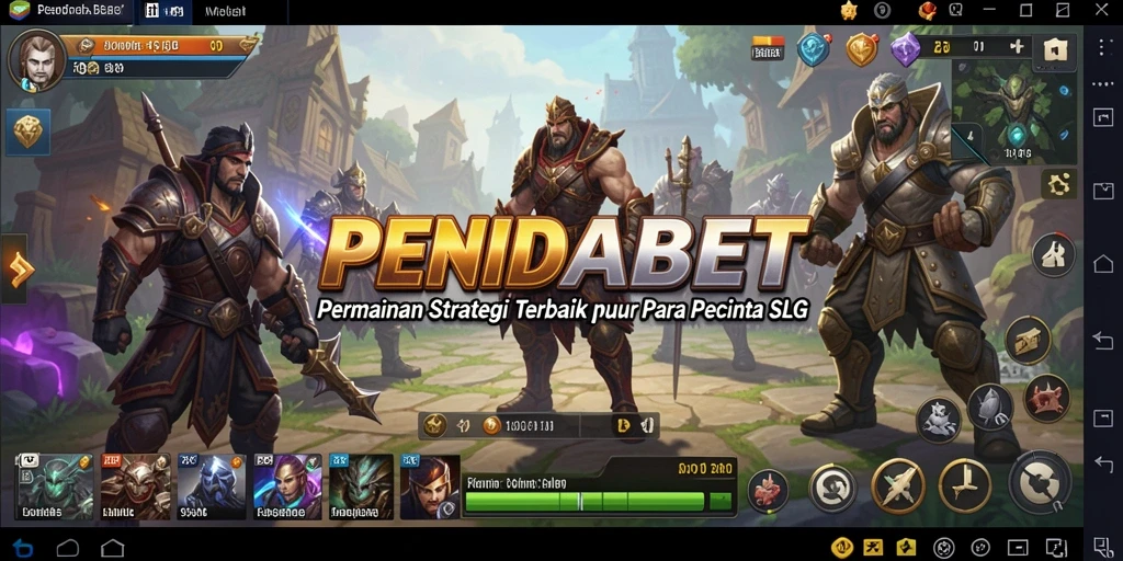 Tangkapan layar utama PENIDABET menampilkan pertempuran strategi yang mendebarkan.
