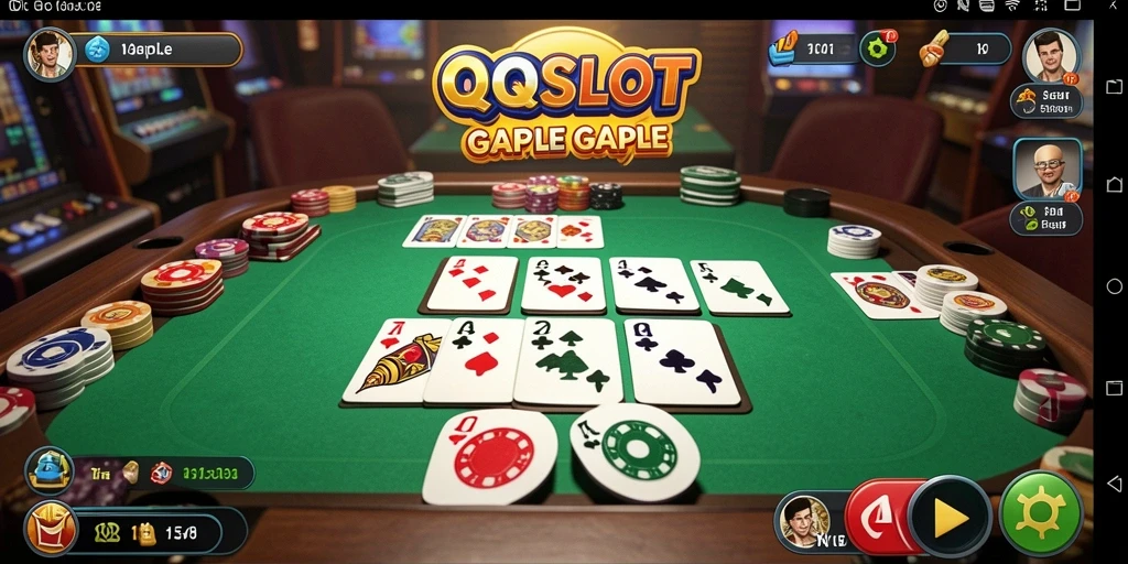 Screenshot gameplay <strong>QQSLOT</strong> yang menarik dan penuh aksi.
