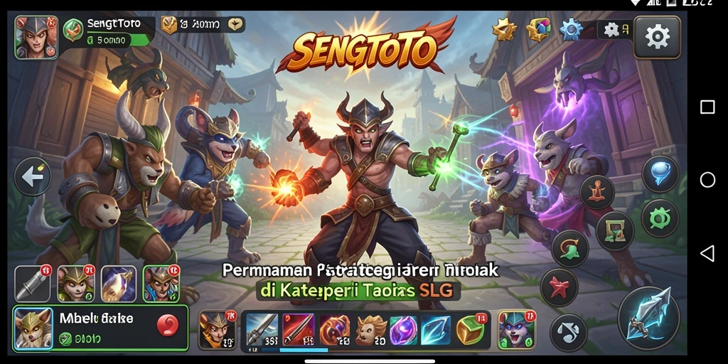 Gameplay intens dan mendebarkan dari SENGTOTO.